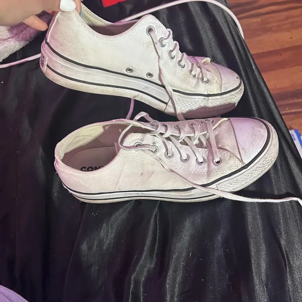 Converse Women's Classic White Sneakers - Image 3