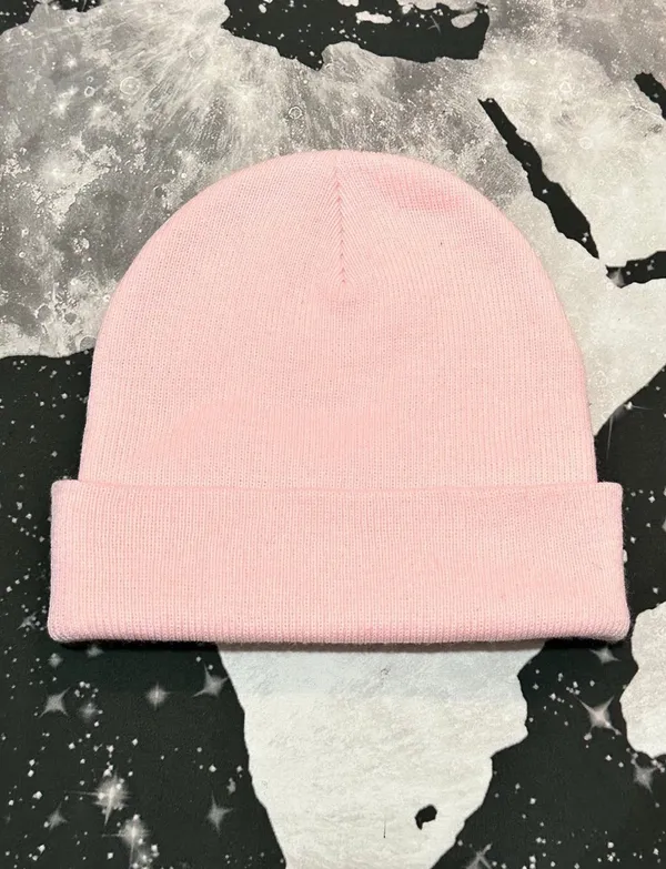 New York Yankees beanie hat Pink - Image 4