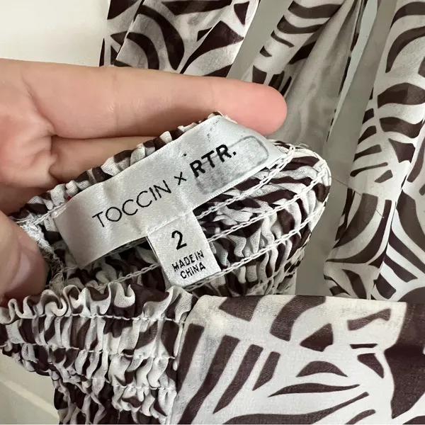 TOCCIN Halter Sarong Dress Size 2 - Image 10