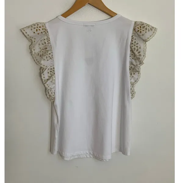 Tyler Boe Flutter Sleeve shirt size‎ medium - Image 2