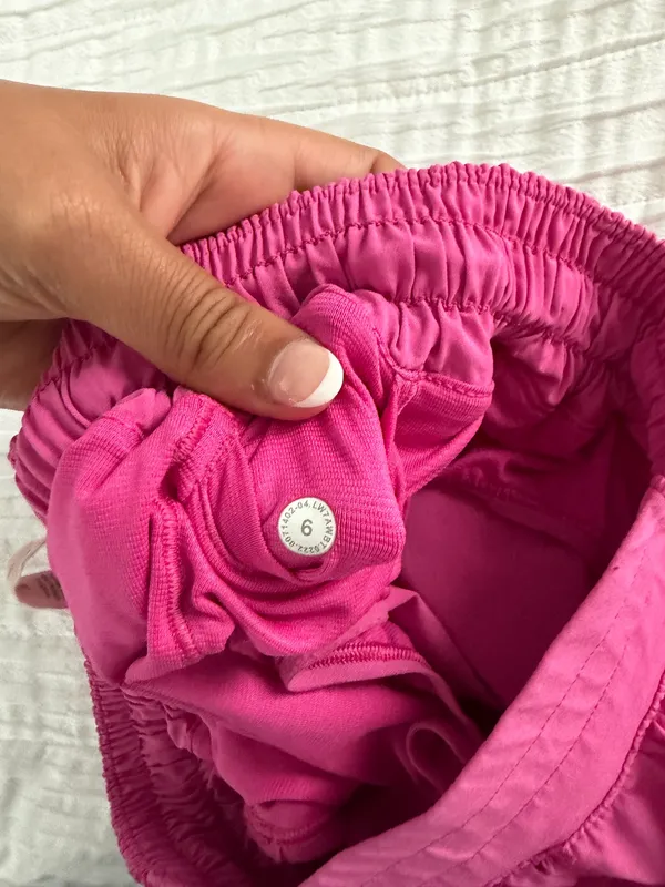 Lululemon Hot Pink Hotty Hot Shorts - Image 5