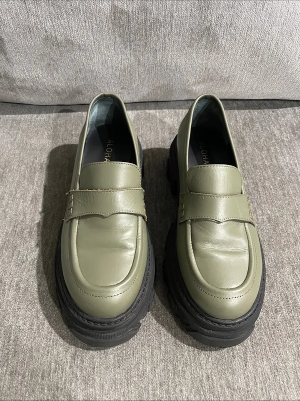 Alohas Trailblazer Loafer - Dusty Olive Size 39 (8-8.5 Us) - Image 9