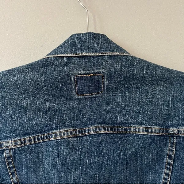 Levi Strauss Signature Jean Denim Jacket Button Front Juniors XXL - Image 8