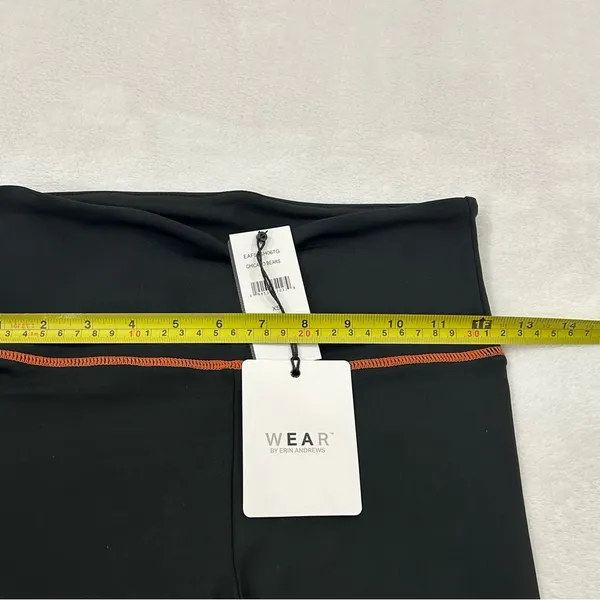 WEAR by Erin Andrews Black Chicago Bears NFL Football Yoga Bike Shorts Womens XS - Image 7