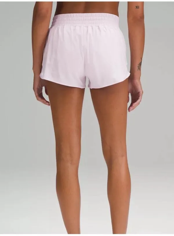 Lululemon Light Pink Hotty Hot 2.5” Shorts - Image 2