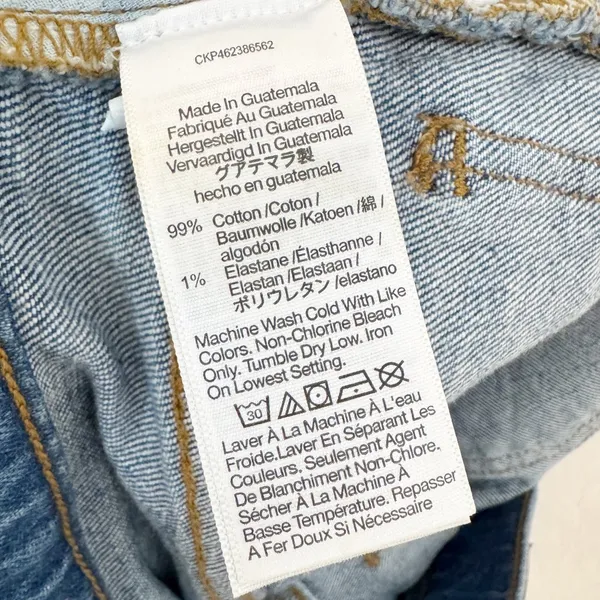 Madewell Perfect Vintage Straight Jeans 23 Earlwood Quiet Luxury Cottagecore 90s - Image 8