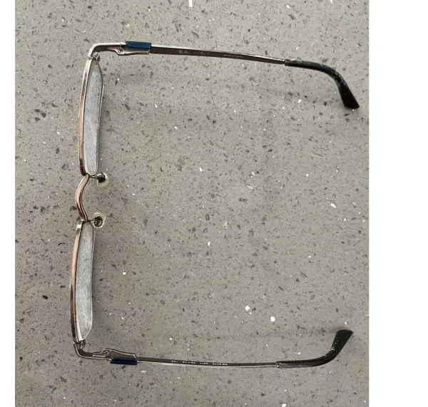 Ray-Ban RB6076 2511 Eyeglasses Gray Rectangular Full Rim Frames ONLY 49-19-135 - Image 2