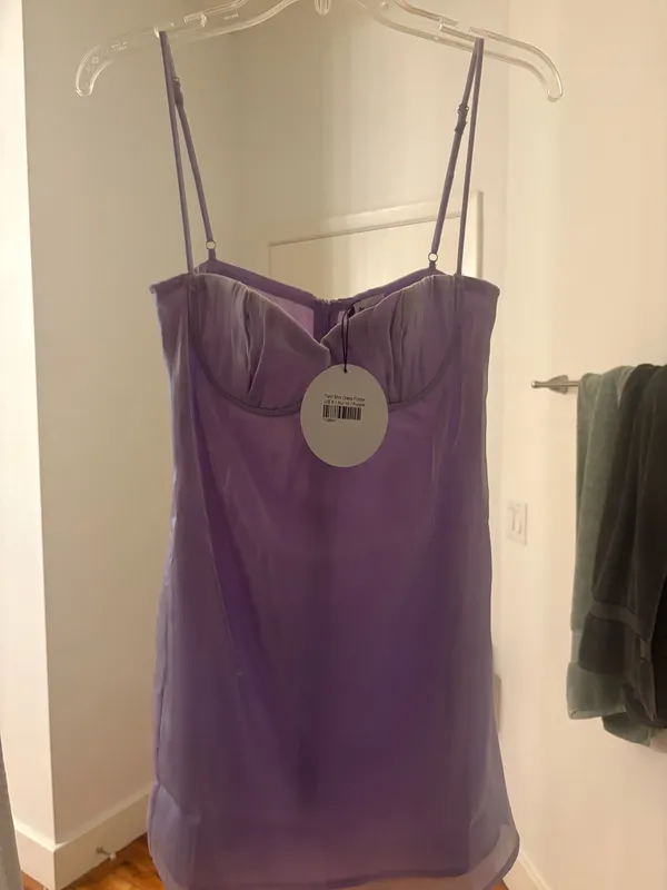 Purple Princess Polly Mini Dress - Image 2