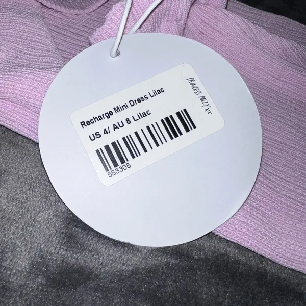 Princess Polly Recharge Mini Dress in Lilac Size 4 New with tag - Image 9