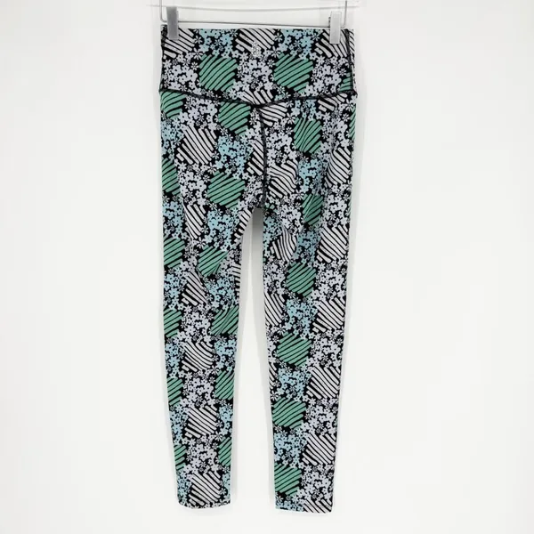 Free People Movement Lose Control Printed High Rise Leggings‎ S Athleisure - Image 3