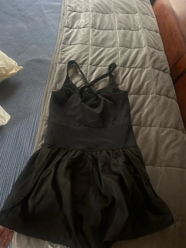 black workout romper pants store - Image 2