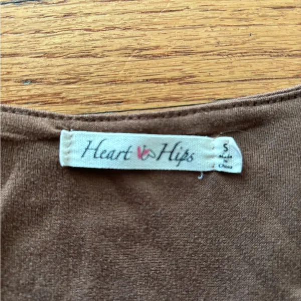 Heart & Hips Brown Dress - Image 2