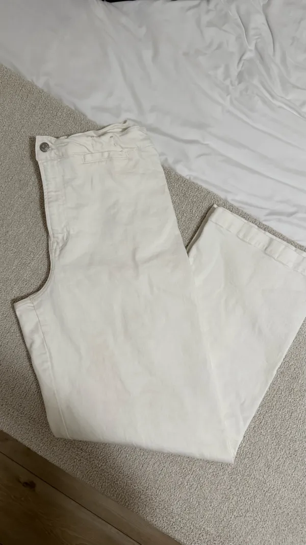 White Denim Madewell Jeans - Image 5