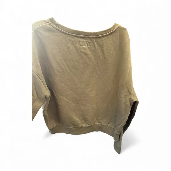 Pact Olive Sweatshirt with Pastel 'Howdy' Graphic Size Lg - Image 2
