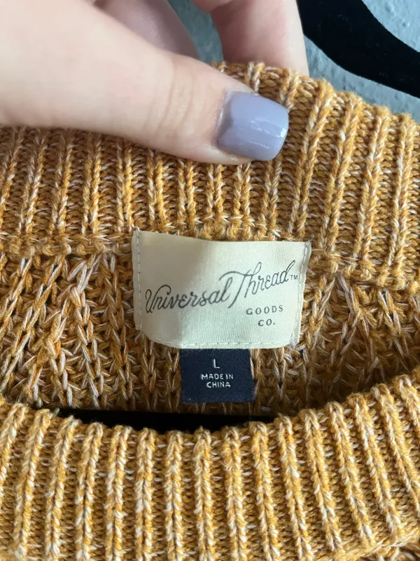 Universal Threads Mustard Sweater - Image 3