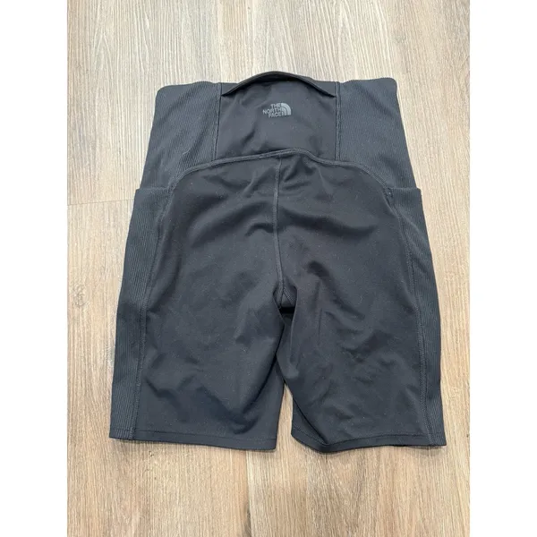The North Face Womens Cycling Shorts Black‎ Athletic Bike Shorts Medium - Image 2