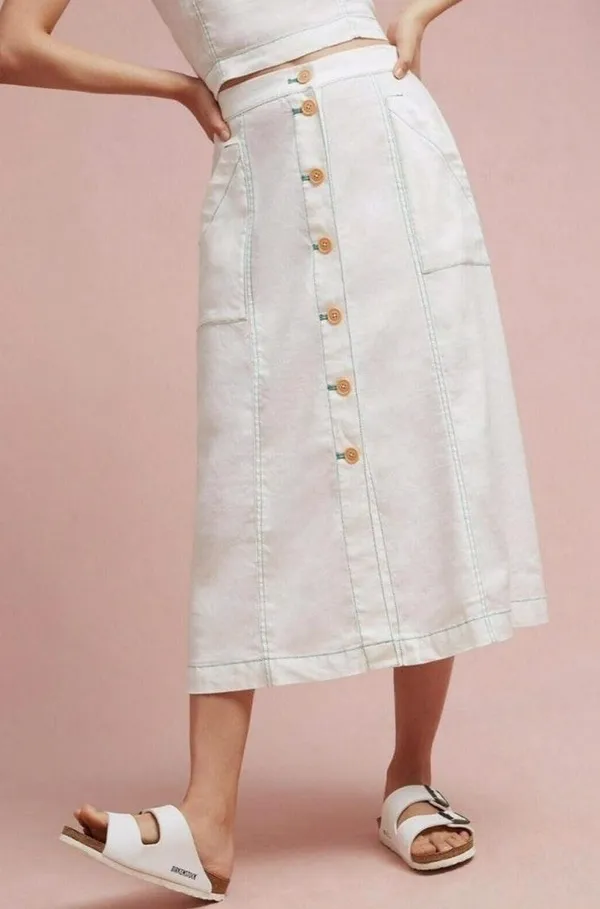 Akemi + Kin Riverine Midi Skirt - Image 5