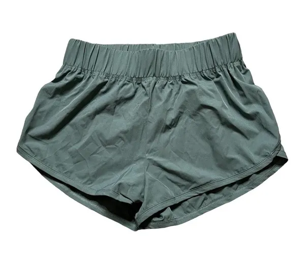 Halara High Waisted Dolphin Hem Casual Shorts 2” Medium Women’s Moon Ice Blue. - Image 2