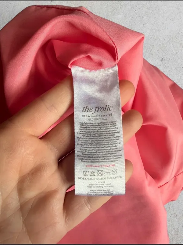 Anthropologie Strapless Watercolor Mini Dress - Image 4