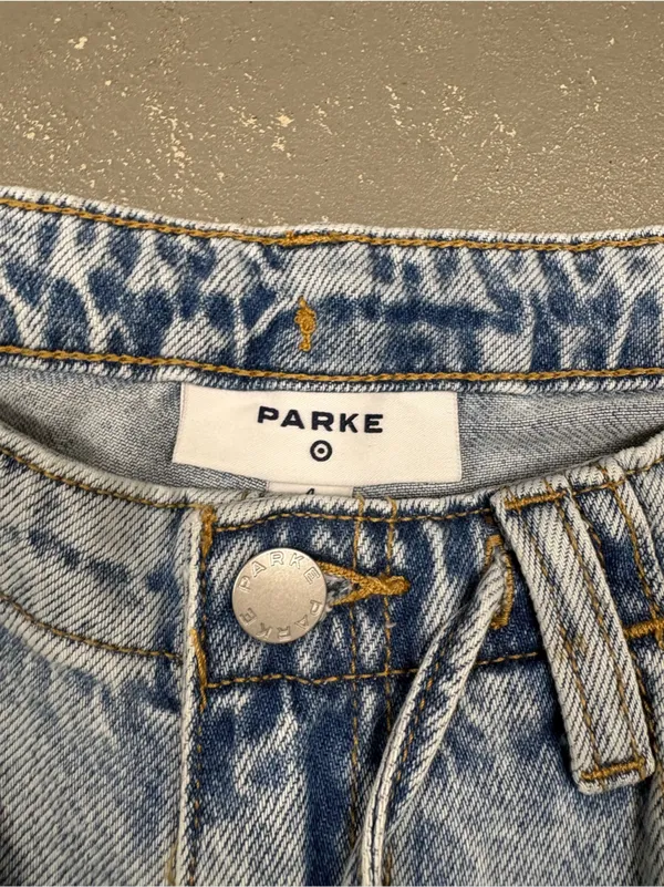 Parke Target Denim Light Wash Jeans Women’s 4 NWT - Image 2