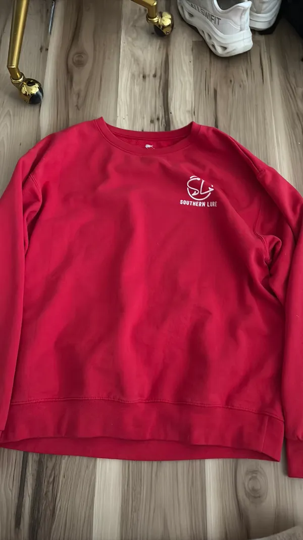 Southern Lure Sweatshirt Red Size L - Image 2