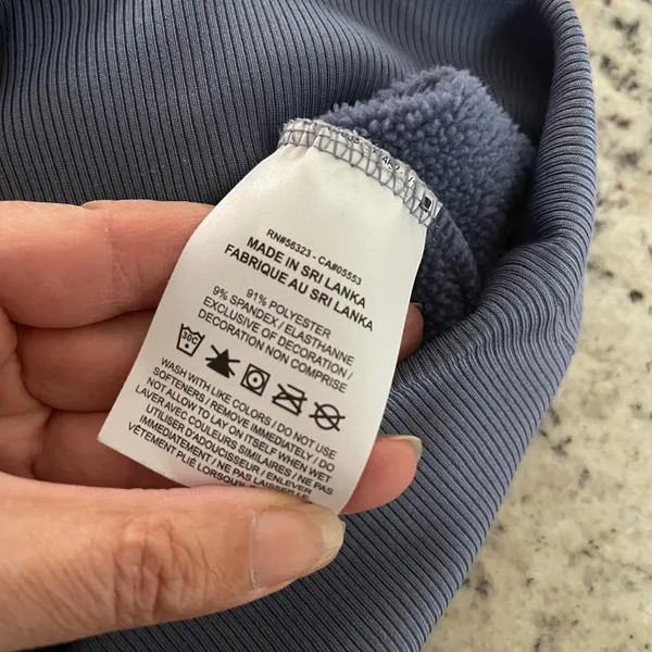 Nike Hoodie Women Medium Blue Gray Athleisure Just Do It Dri-FIT Fleece Pullover - Image 5