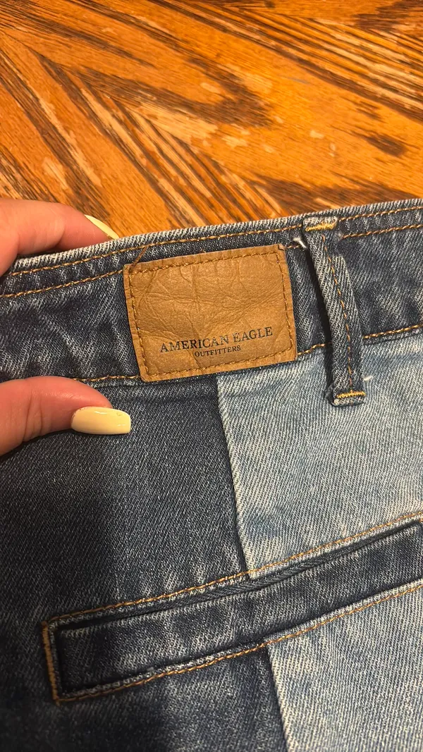 American Eagle Outfitters Skirt Jean Denim - Image 4