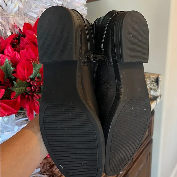 Black Full Length Boots Womens 7.5 Excellent condition - Image 8