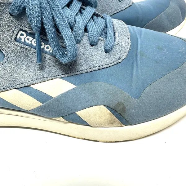 Reebok Size 10 Sneakers Running Shoes Blue Lace Up Exercise‎ Sports Activewear - Image 5