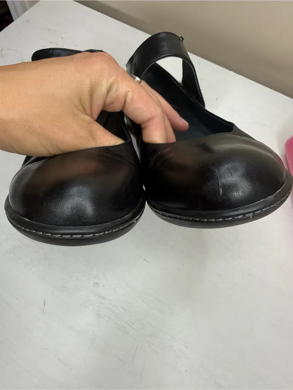 Dansko Bess Comfort Mary Jane Leather Heels Size 37 Sz 7 - Image 4