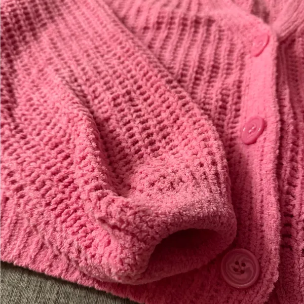 Love‎ Ellie Pink Cardigan Sweater - Image 4