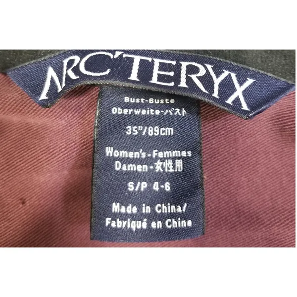 Arc'teryx Gamma LT Womens S Burgundy Red Softshell Outdoor Climbing Jacket - Image 4
