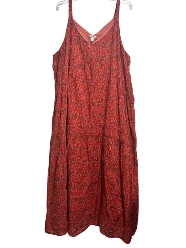 Joie 100% Cotton Printed Maxi Dress | XXL | Made in India | Boho Cottagecore - Image 2