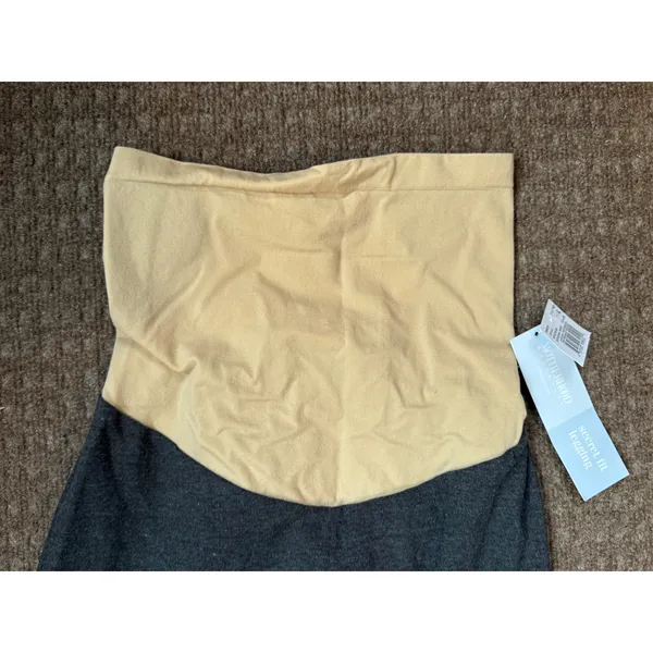 Motherhood Maternity Gray Secret Fit Leggings Over Belly Panel Large L‎ - Image 3