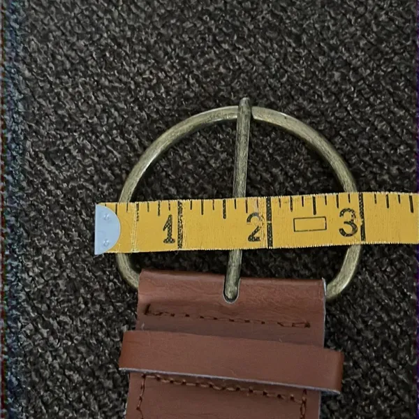 PINK - Victoria's Secret Macrame Corded Belt with Leather Inspired Belt Ends and Brass Buckle - Image 15