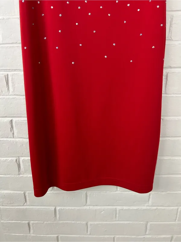 Red Glitter Sparkle Dress - Image 5