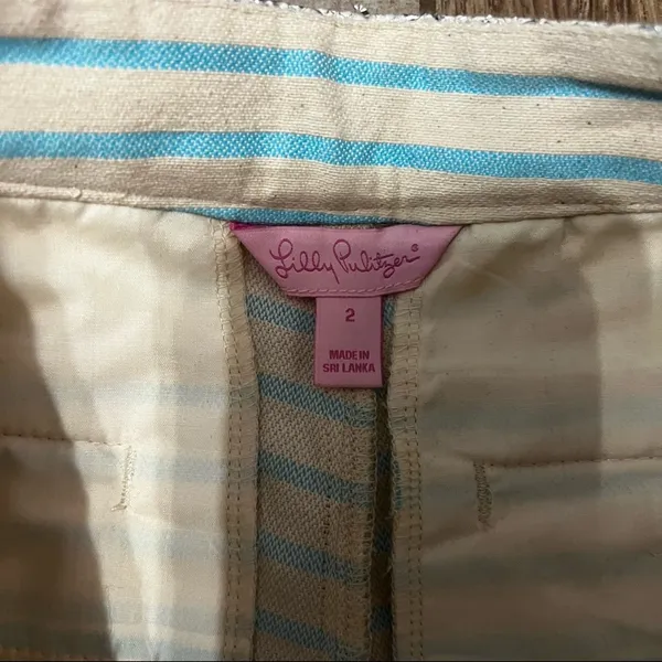 Lilly Pulitzer Callahan Blu Horizon Shorts Bayview - Image 3