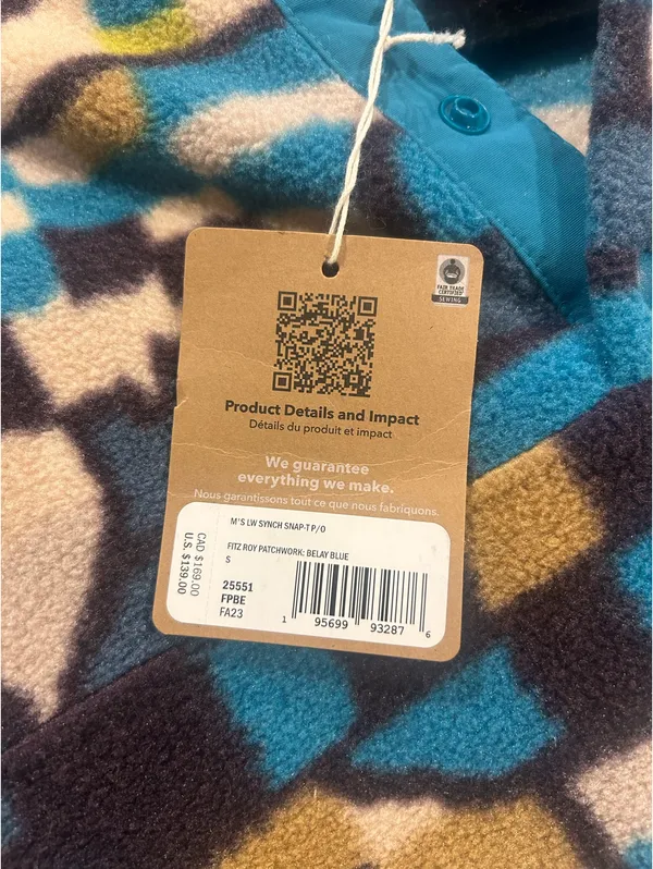 Patagonia Men's Lightweight Synchilla Snap-T Fleece Pullover  - Image 6