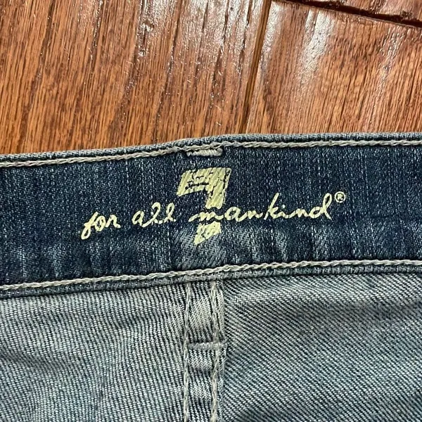 7 for all Mankind bootcut low rise jeans 27 - Image 8