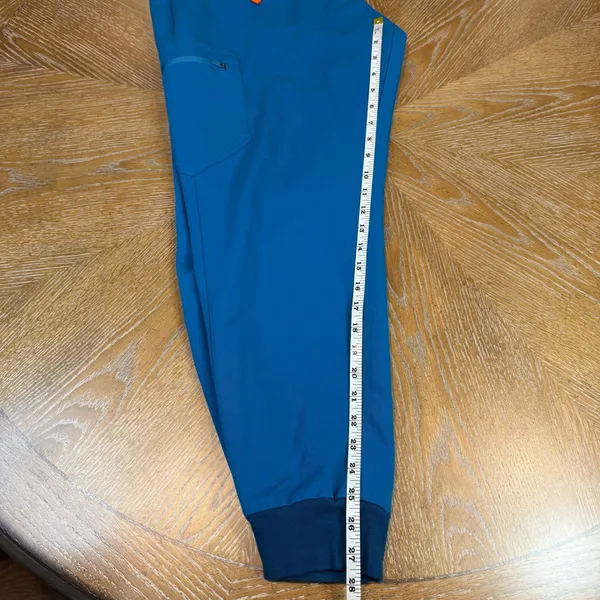 Figs Zamora Scrub Jogger Pants Teal Blue Orange‎ Drawstring Size XL PO 1652 - Image 10