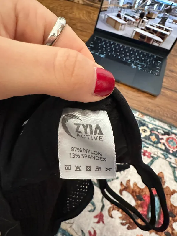 Zyia Active Top Black - Image 3