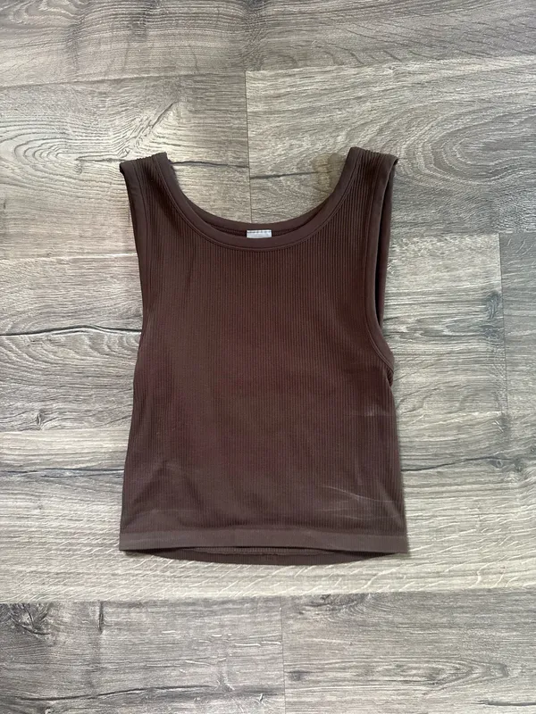 Aritzia Brown Tank Top - Image 2