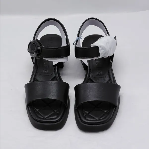 Aerosoles Women Platform Sandals Size 6 Black Comfort Block Heel Everyday Shoes - Image 3