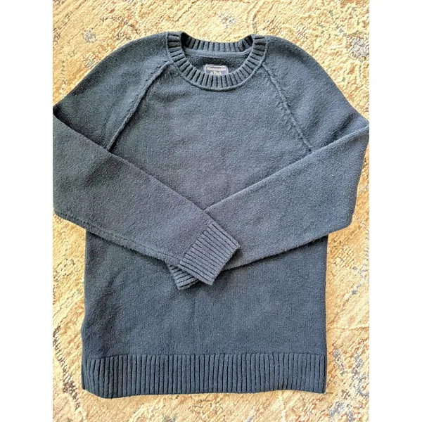 Abercrombie & Fitch‎ Sweater Womens XS Blue Fisherman Nautical Chunky Classic - Image 3