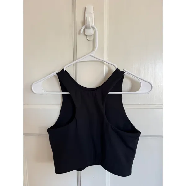 Girlfriend Collective black sports bra size small - Image 2
