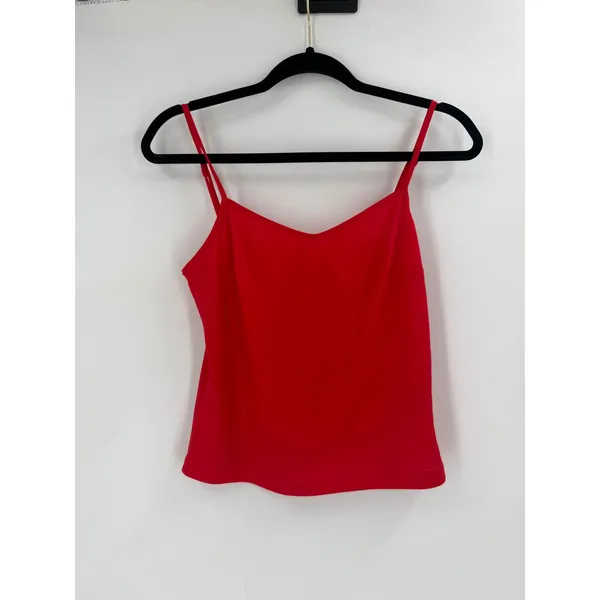 STAUD Cami‎ Tank Top Womens Small Red Adjustable Strap Minimalist Chic - Image 9