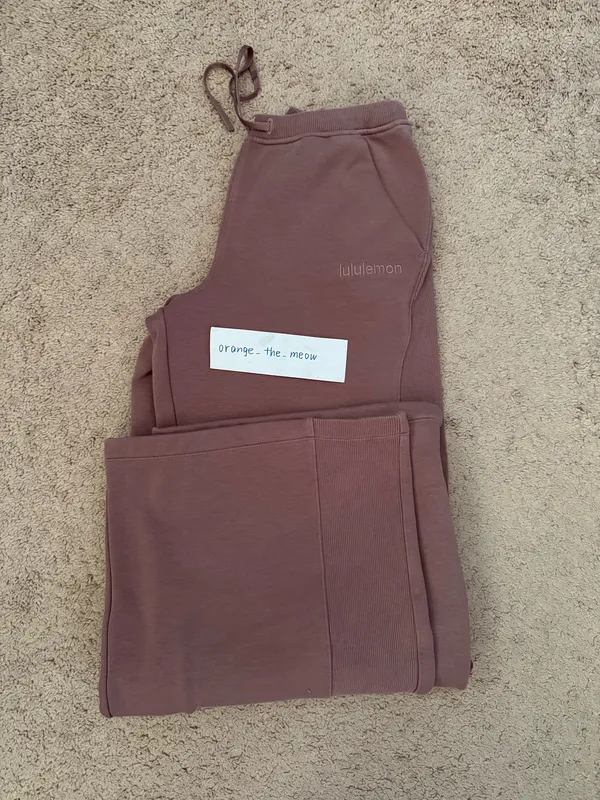 lululemon plush fleece low rise wide leg pants (Asia fit) - Image 3