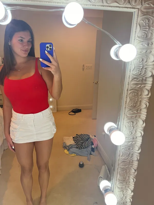 Shein White Mini Skirt - Image 2