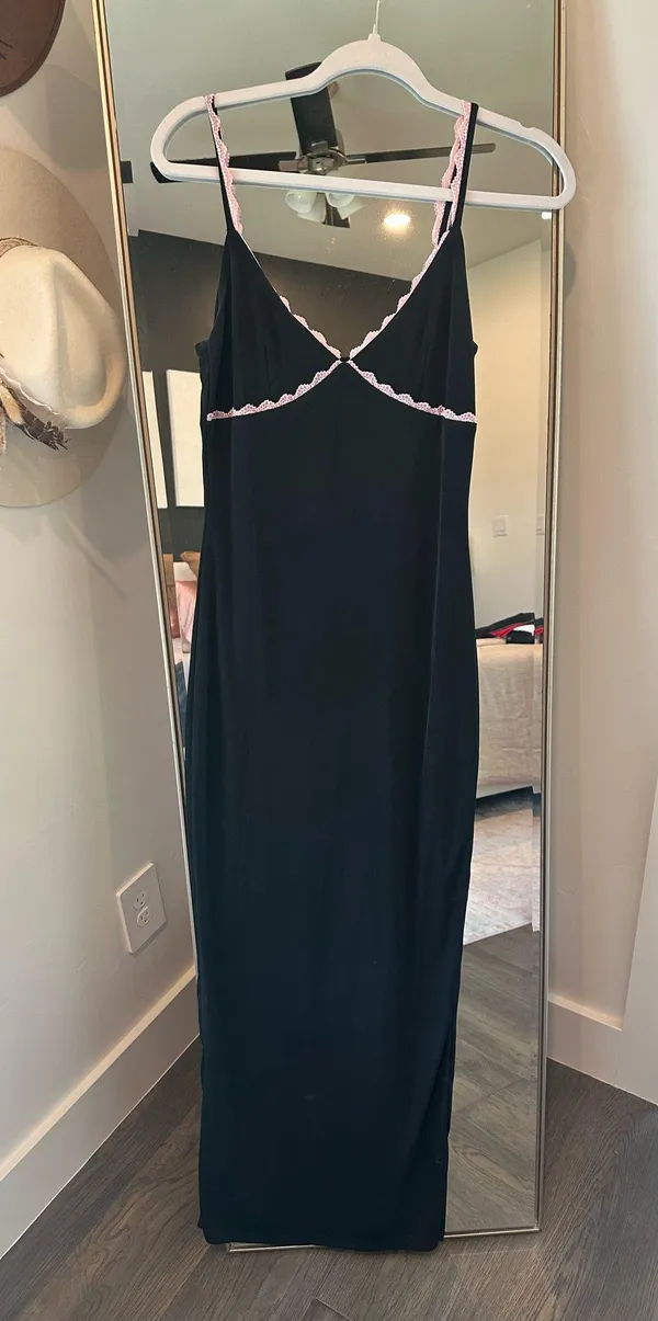 Only The Young Maxi Dress Black - Image 4