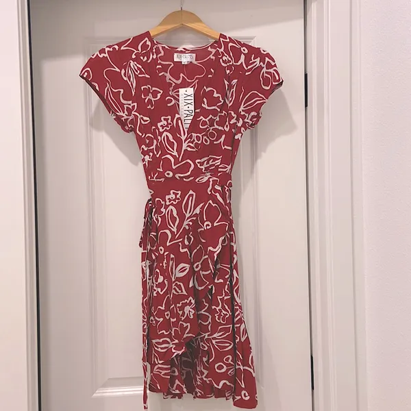 XIX Palms Louvre Party‎ Dress Red - Image 2